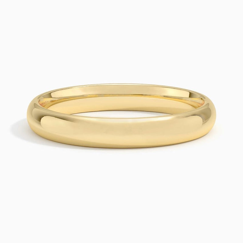 Slim Profile - Yellow Gold - Top