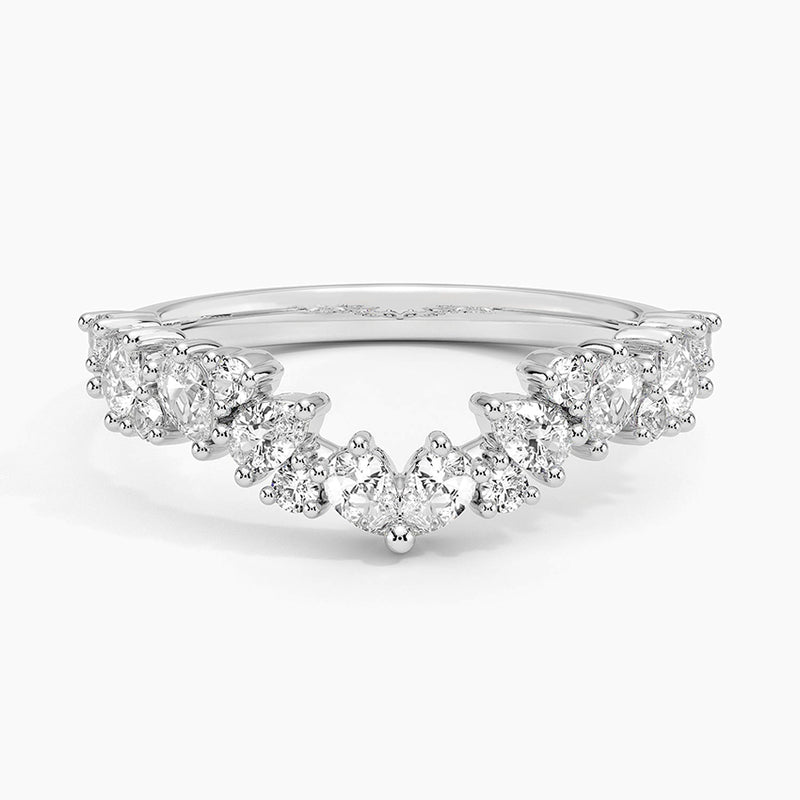 Pear Contour - White Gold - Top
