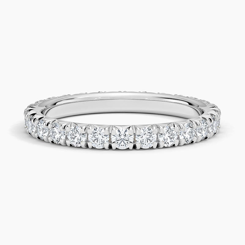 Pavé Orbit - White Gold - Top