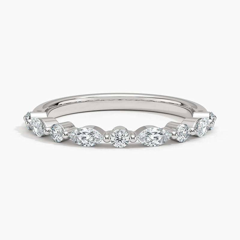 Marquise Shimmer - White Gold - Top