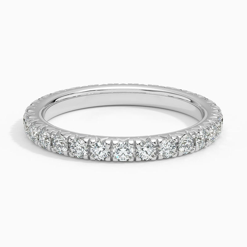 Pavé Horizon - White Gold - Top