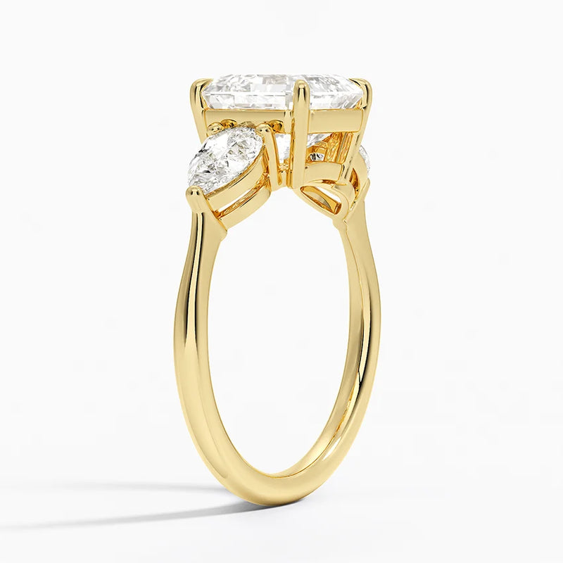 Carmen, side view in 14k Yellow Gold