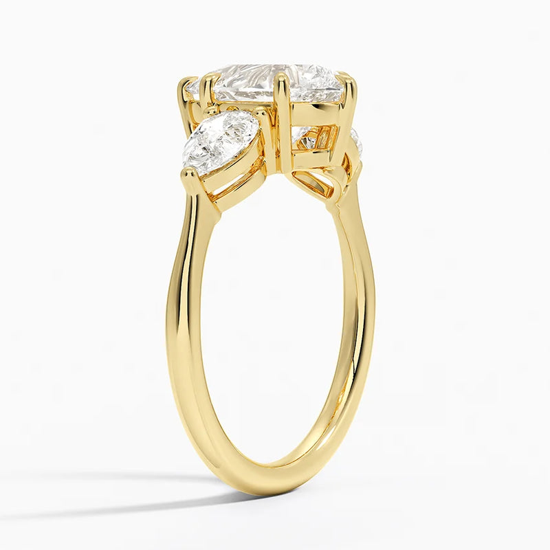 Hope, side view in 14k Yellow Gold