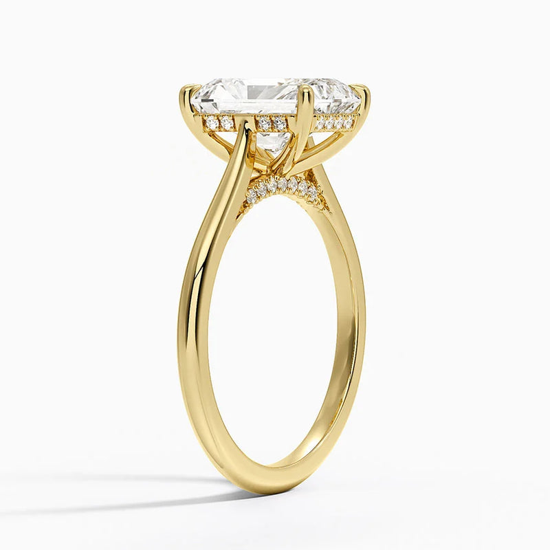 Sally, side view in 14k Yellow Gold