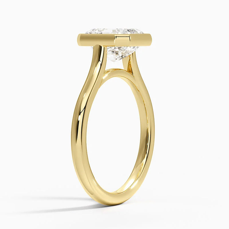 Hanalei, side view in 14k Yellow Gold