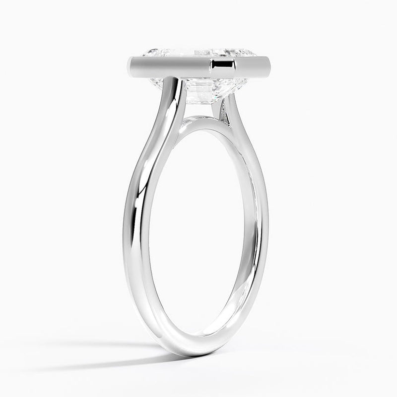 Big Sur, side view in white gold