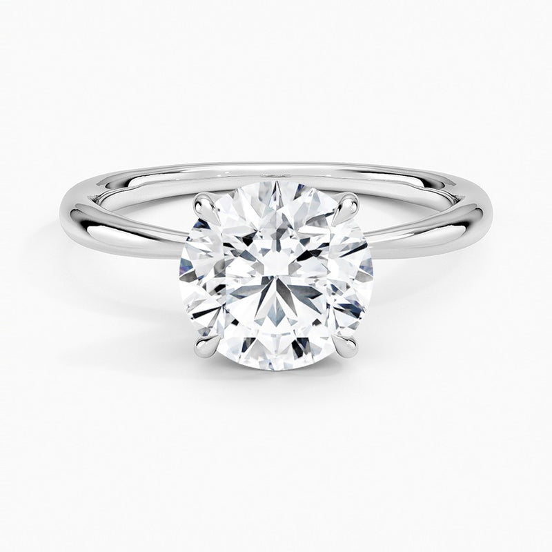 Queenstown Diamond Ring - White Gold - 2 ct - Top