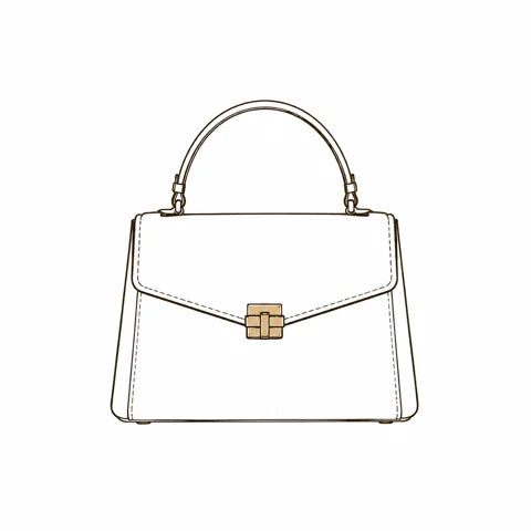 Illustration of a handbag