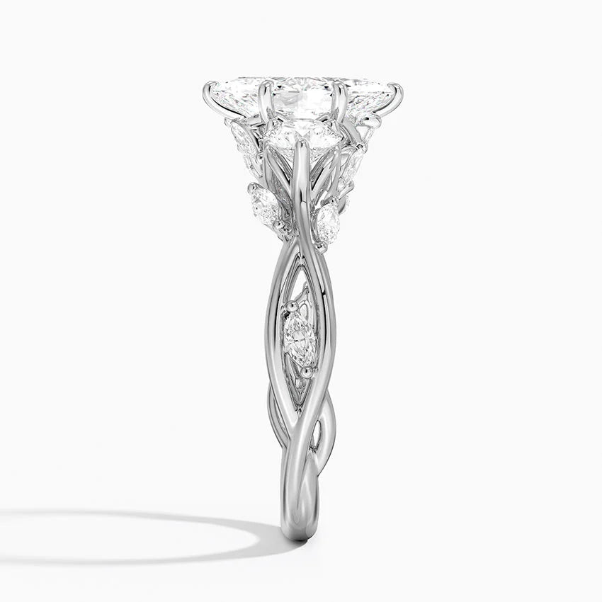 Amalfi Diamond Ring - White Gold - Product Image 03