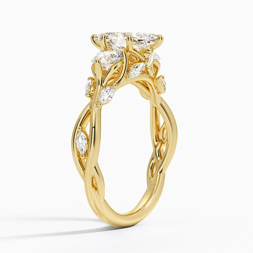 Amalfi Diamond Ring - Yellow Gold - Product Image 02