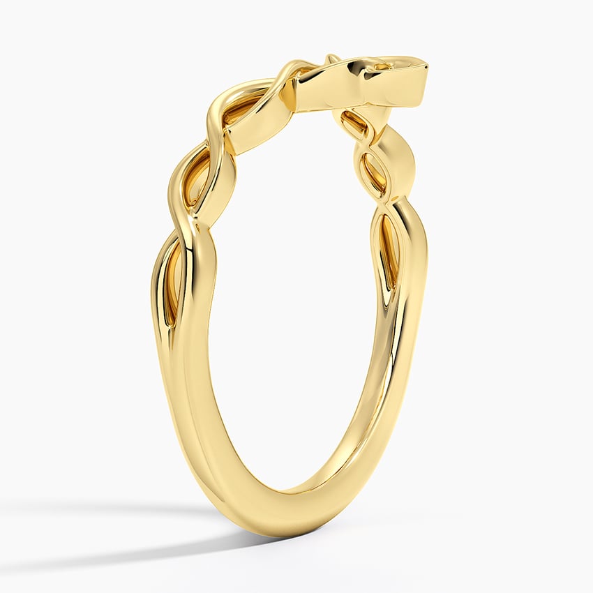Knot Contour - Yellow Gold - Side 1
