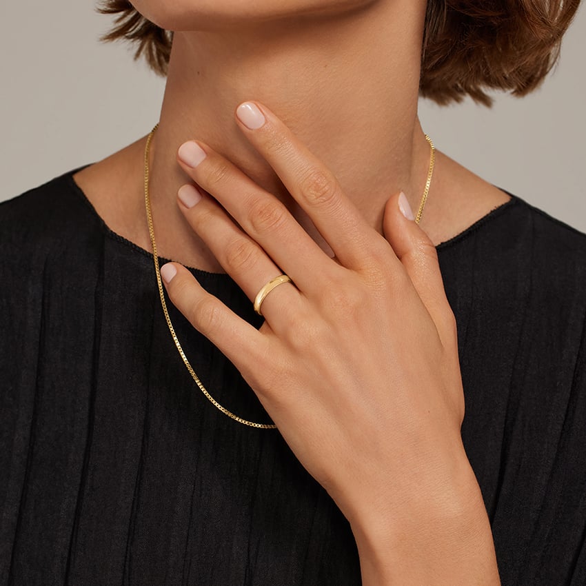 Slim Profile - Yellow Gold - Lifestyle