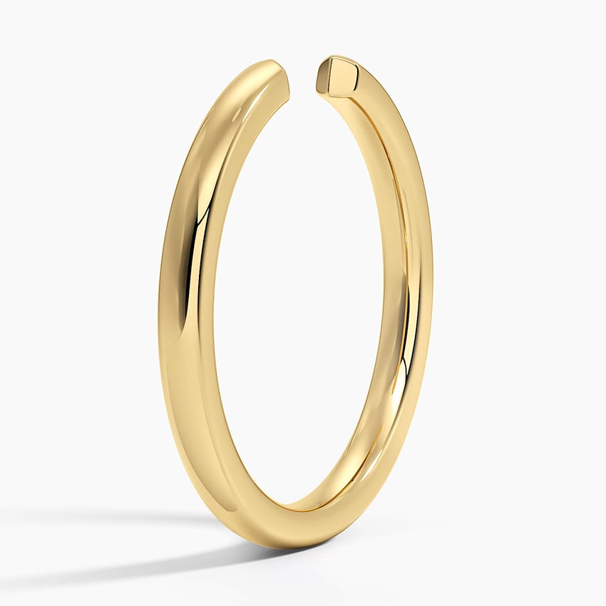 Open Band - Yellow Gold - Side 1