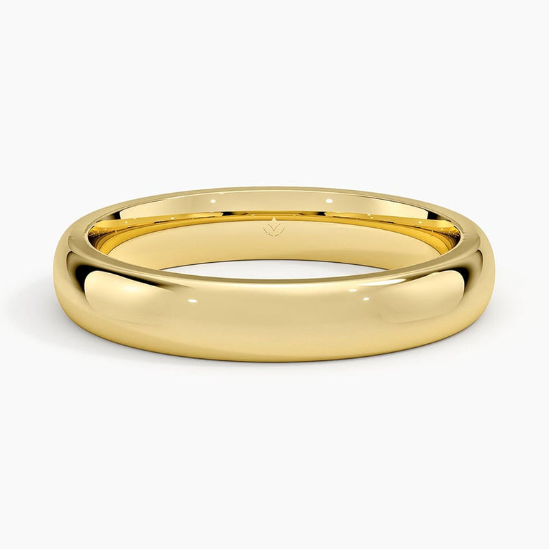 Classic Comfort 3.5mm - Yellow Gold - Top