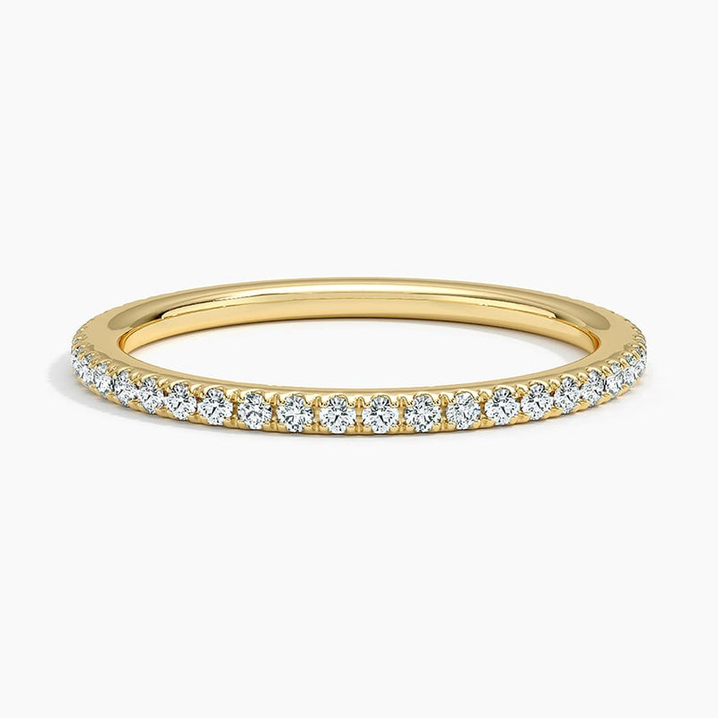 Fine Scallop - Yellow Gold - Top