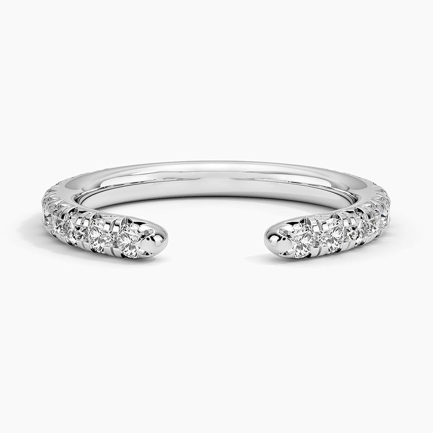 Open Pavé - White Gold - Top
