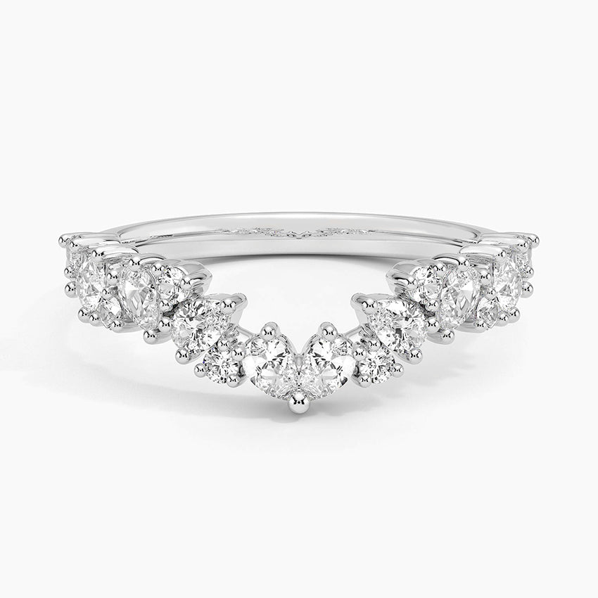 Pear Contour - White Gold - Top