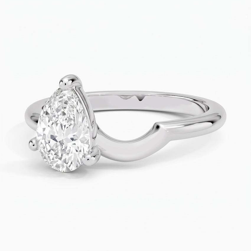 Pear Solo - White Gold - Top