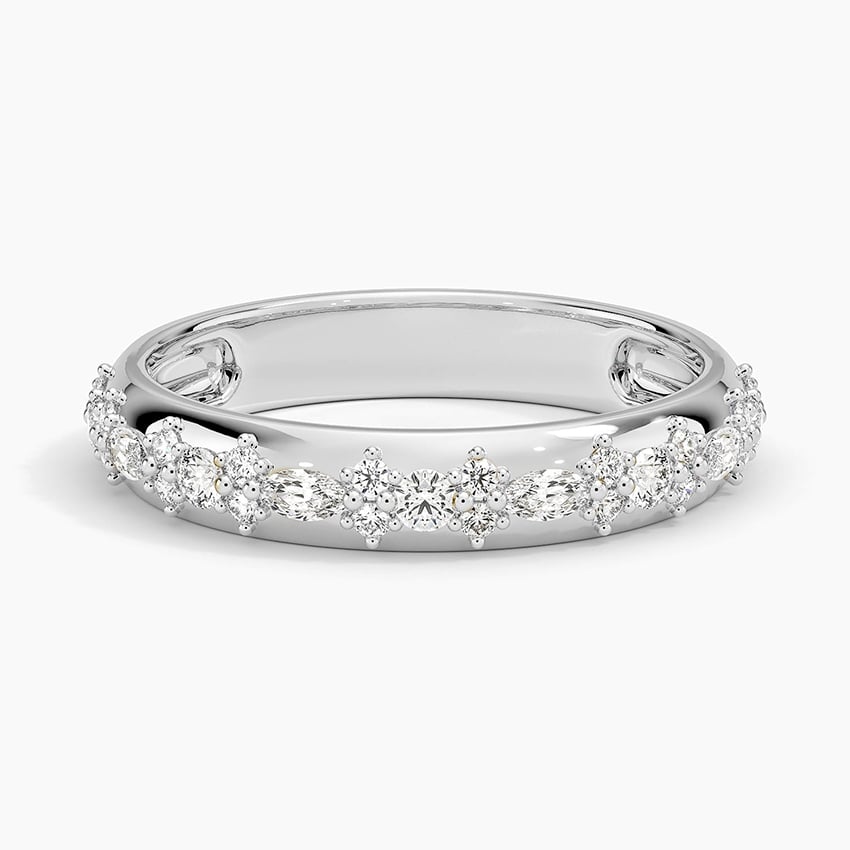 Marquise Mosaic - White Gold - Top