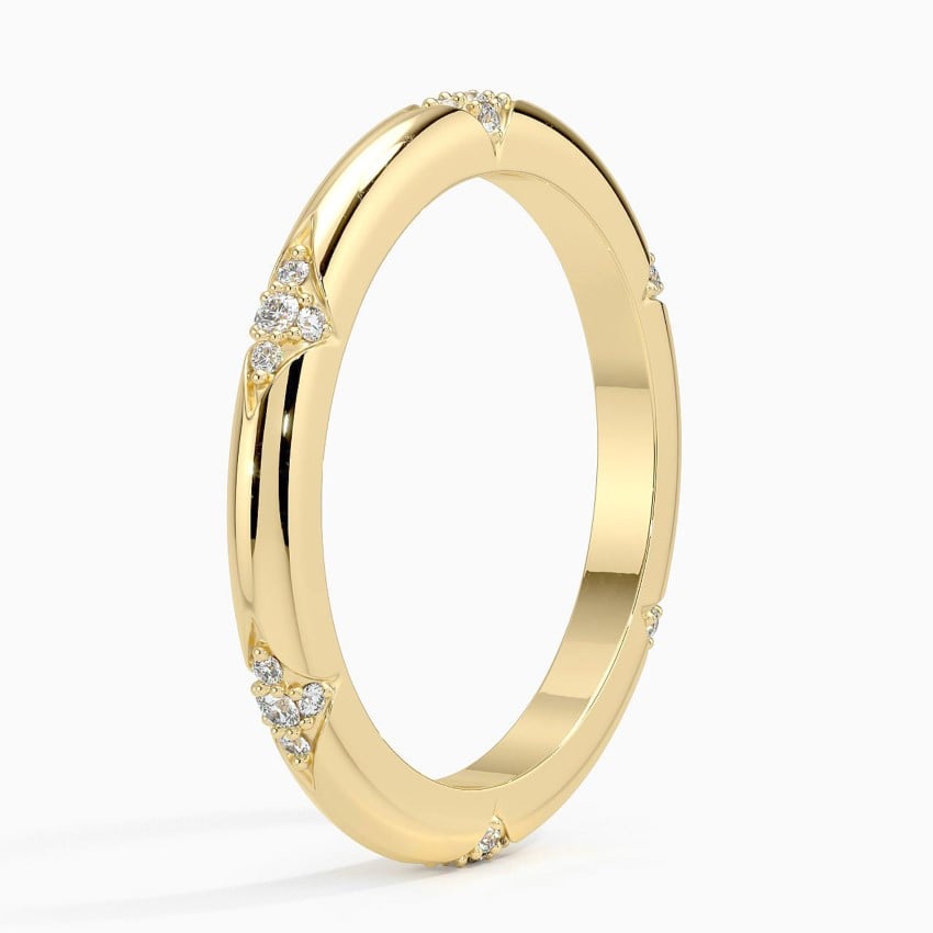 Spaced Accents - Yellow Gold - Side 1