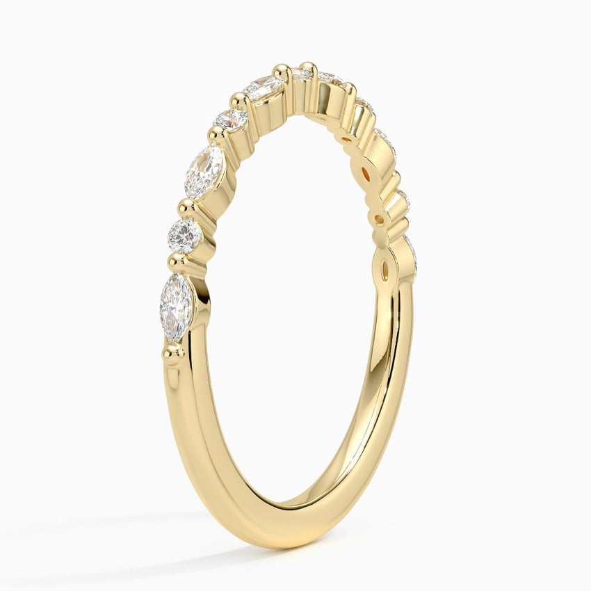 Marquise Petite - Yellow Gold - Side 1