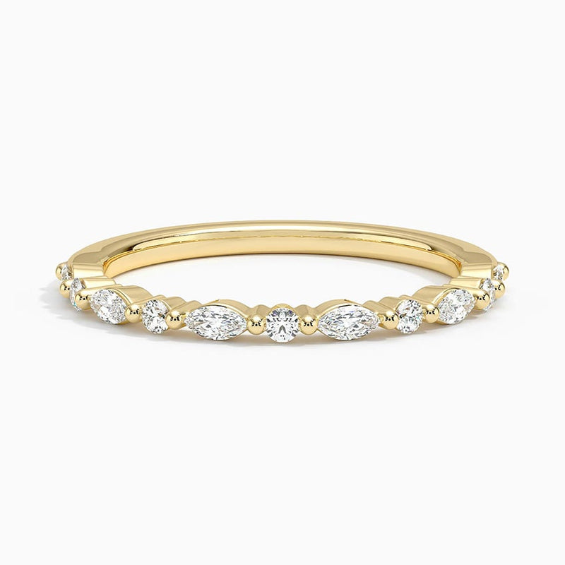 Marquise Petite - Yellow Gold - Top