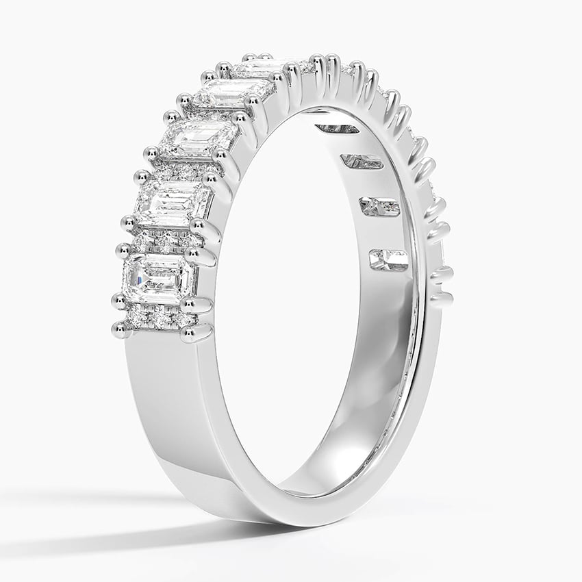 Emerald Cadence - White Gold - Side 1