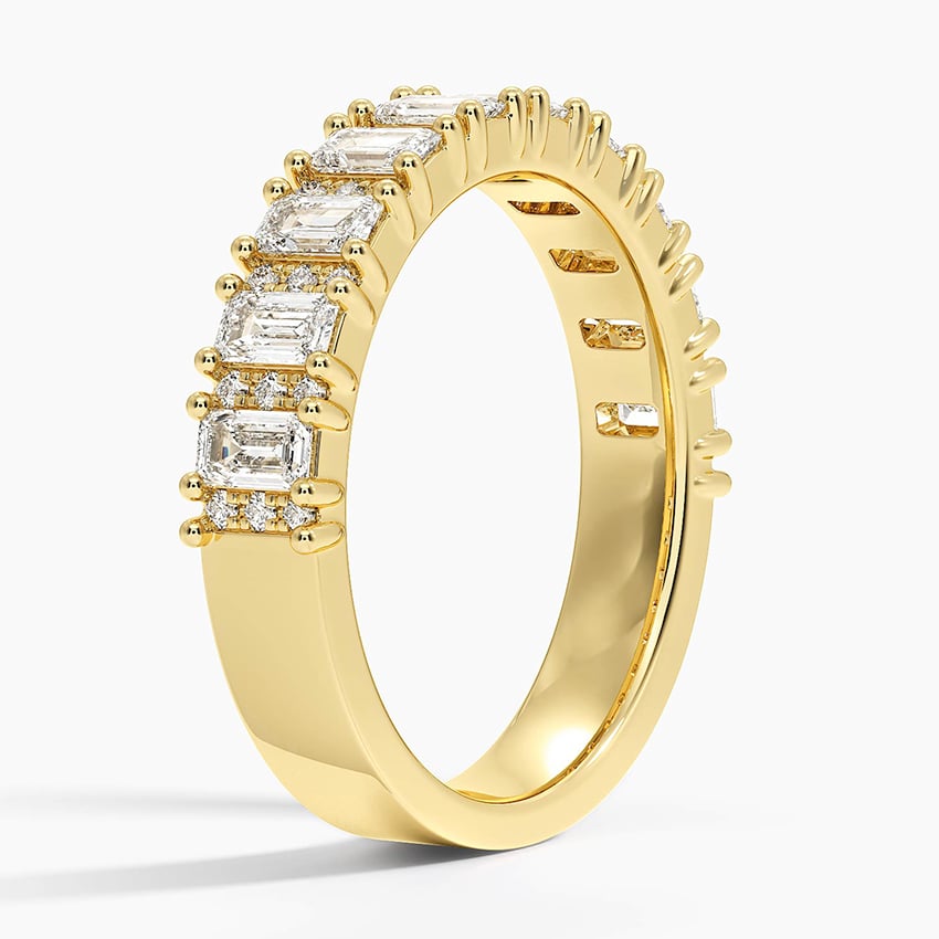 Emerald Cadence - Yellow Gold - Side 1