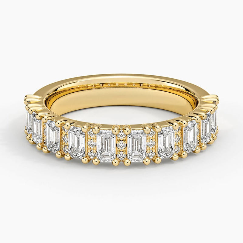 Emerald Cadence - Yellow Gold - Top