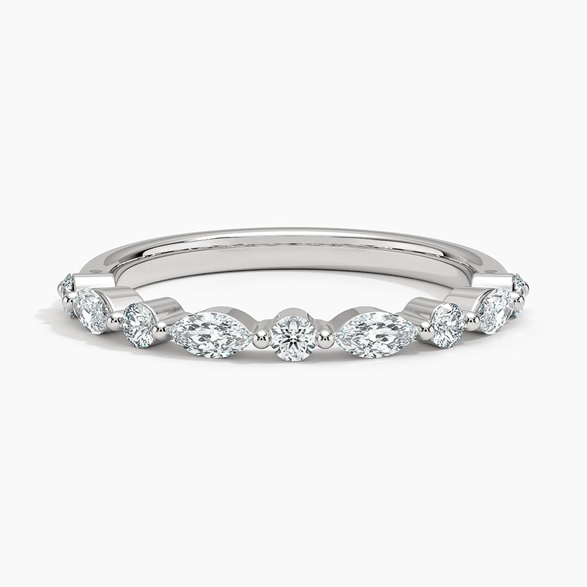 Marquise Shimmer - White Gold - Top
