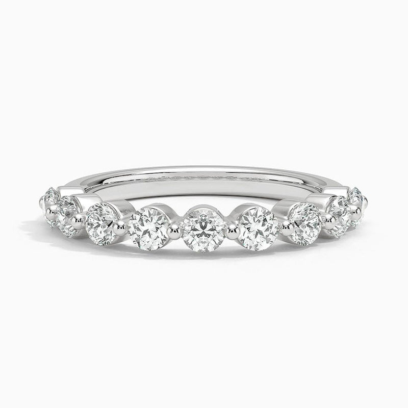 Shared Prong Classic - White Gold - Top