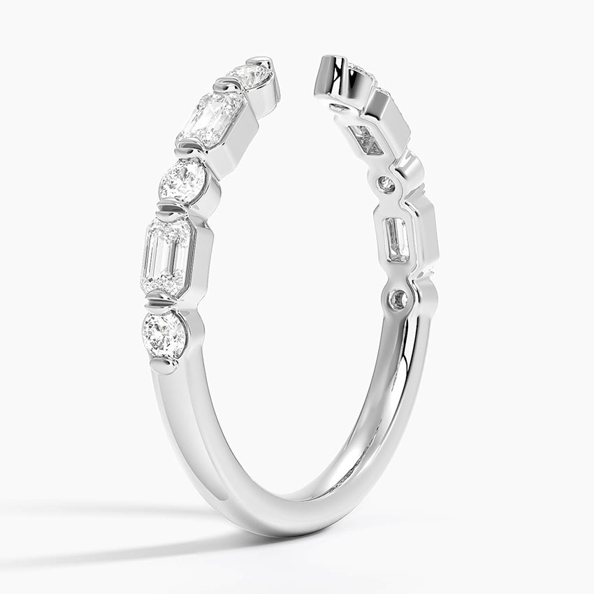 Open Emerald - White Gold - Side 1