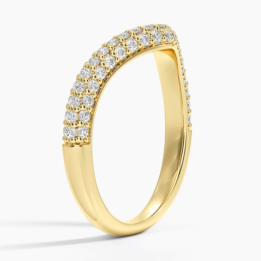 Petite Curve - Yellow Gold - Side 1