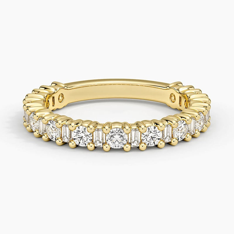 Baguette Mix - Yellow Gold - Top