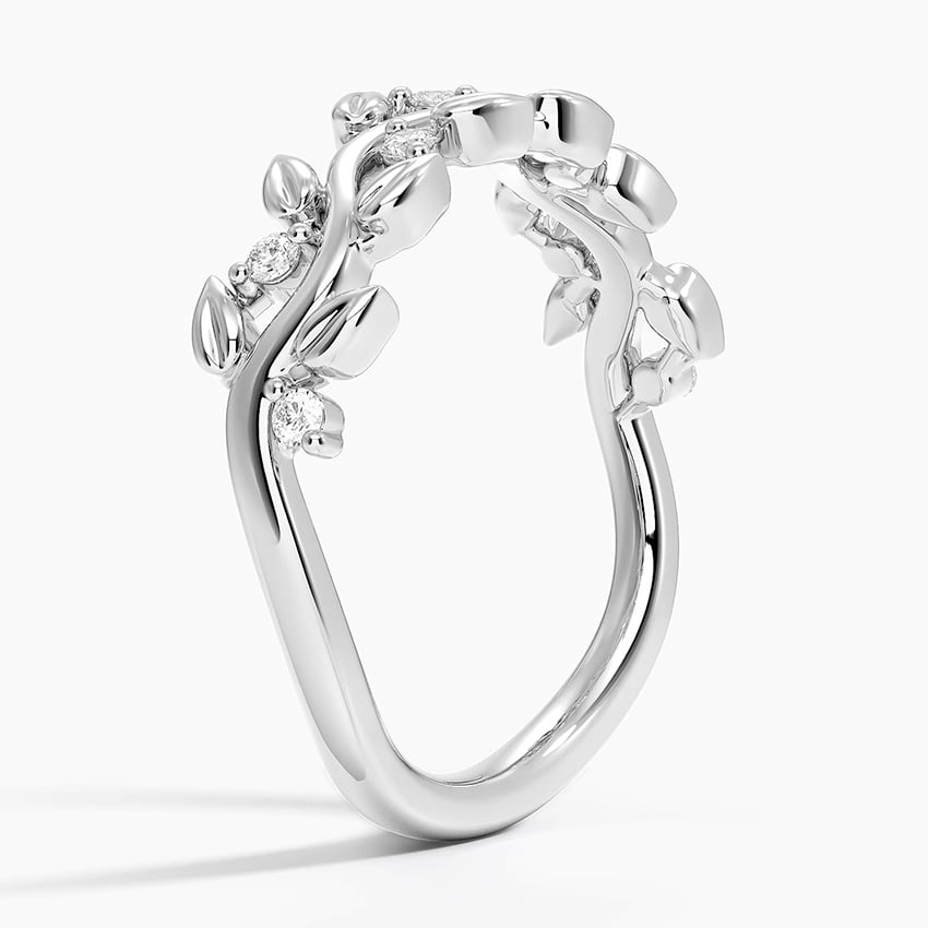 Leaf Vine - White Gold - Side 1