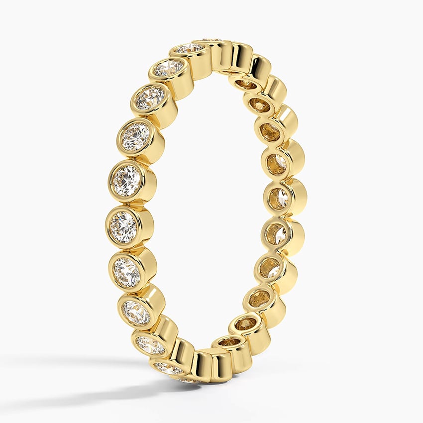Bezel Eternity - Yellow Gold - Side 1