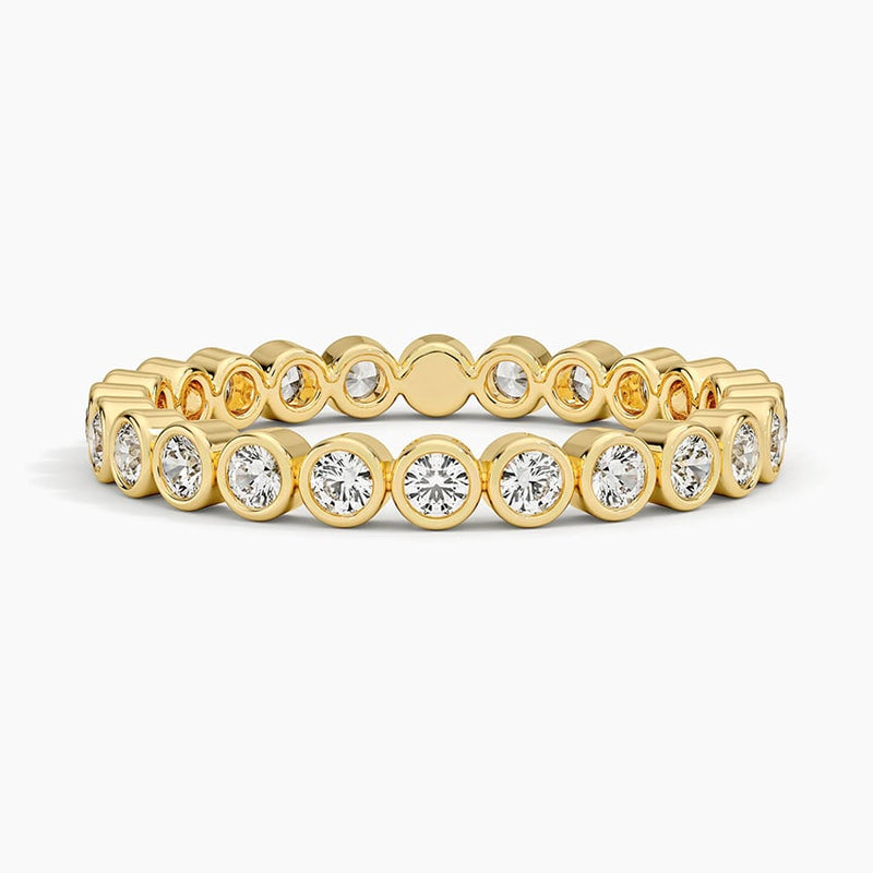 Bezel Eternity - Yellow Gold - Top