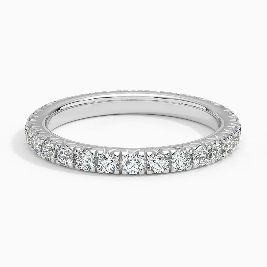 Pavé Horizon - White Gold - Top