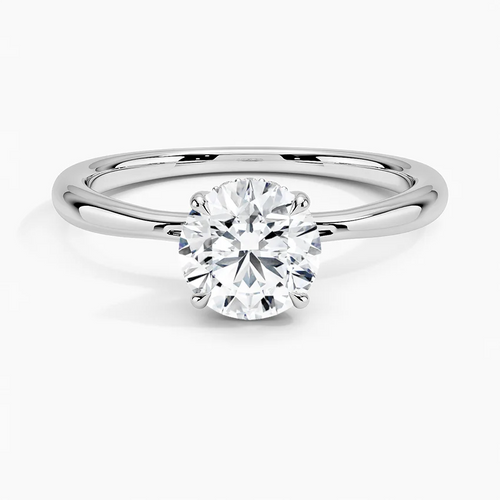 Bali Diamond Ring - White Gold - Product Image 01
