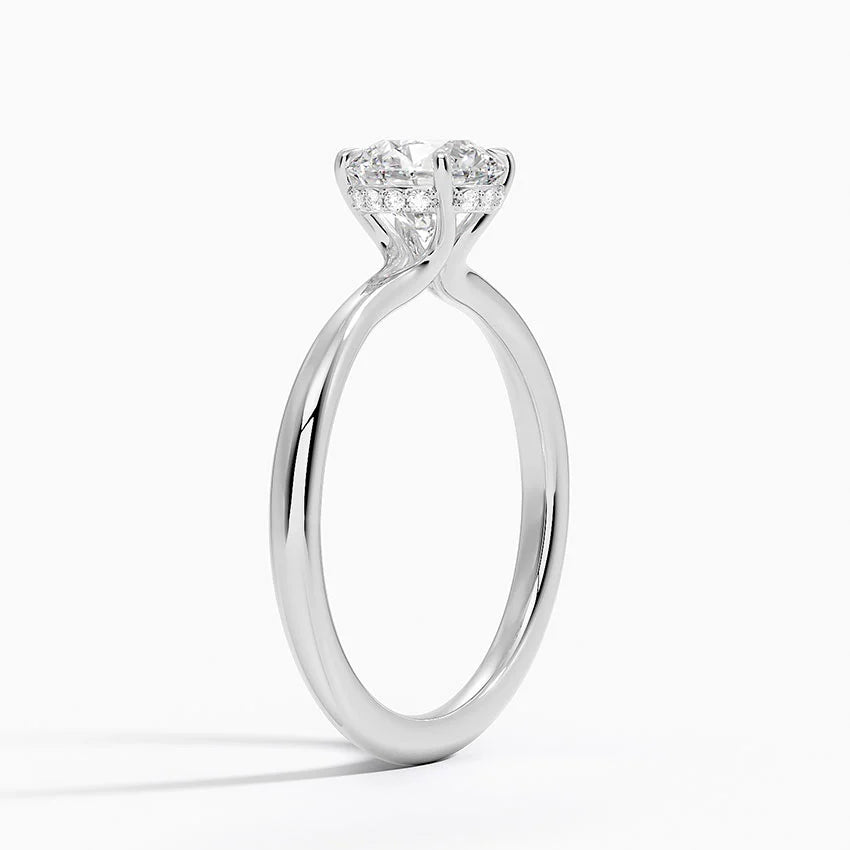 Bali Diamond Ring - White Gold - Product Image 02