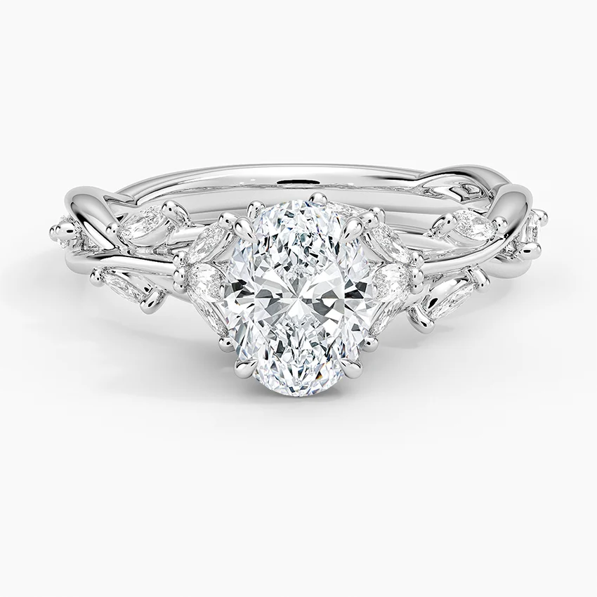Capri Diamond Ring - White Gold - Product Image 01
