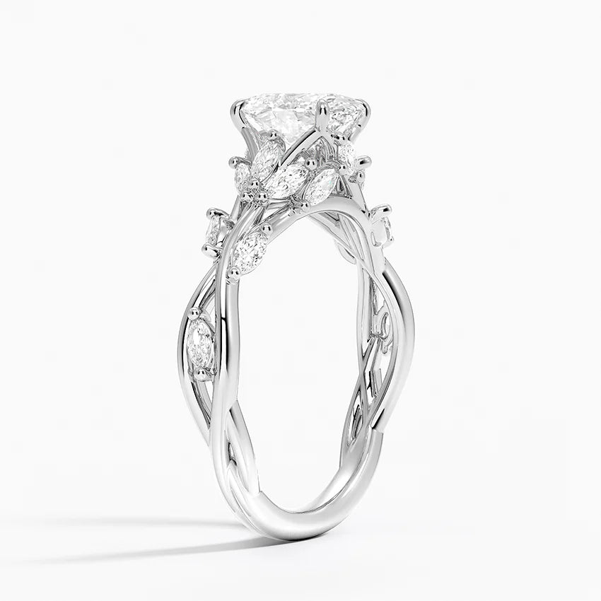 Capri Diamond Ring - White Gold - Product Image 02