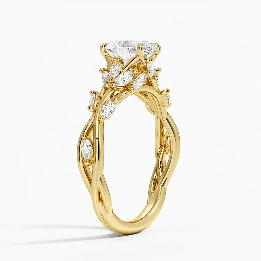 Capri Diamond Ring - Yellow Gold - Product Image 02