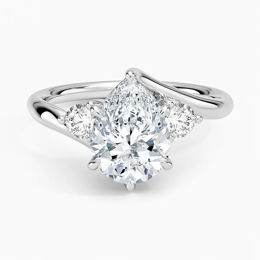 Kauai Diamond Ring - White Gold - Product Image 01
