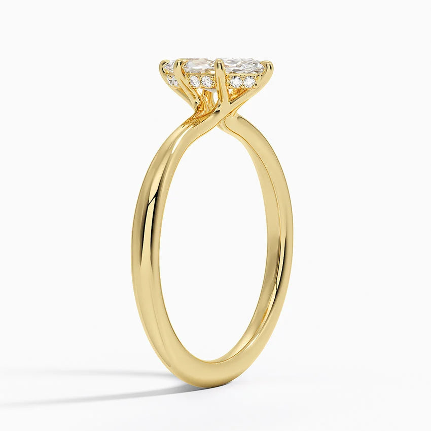 Kyoto Diamond Ring - Yellow Gold - Product Image 02