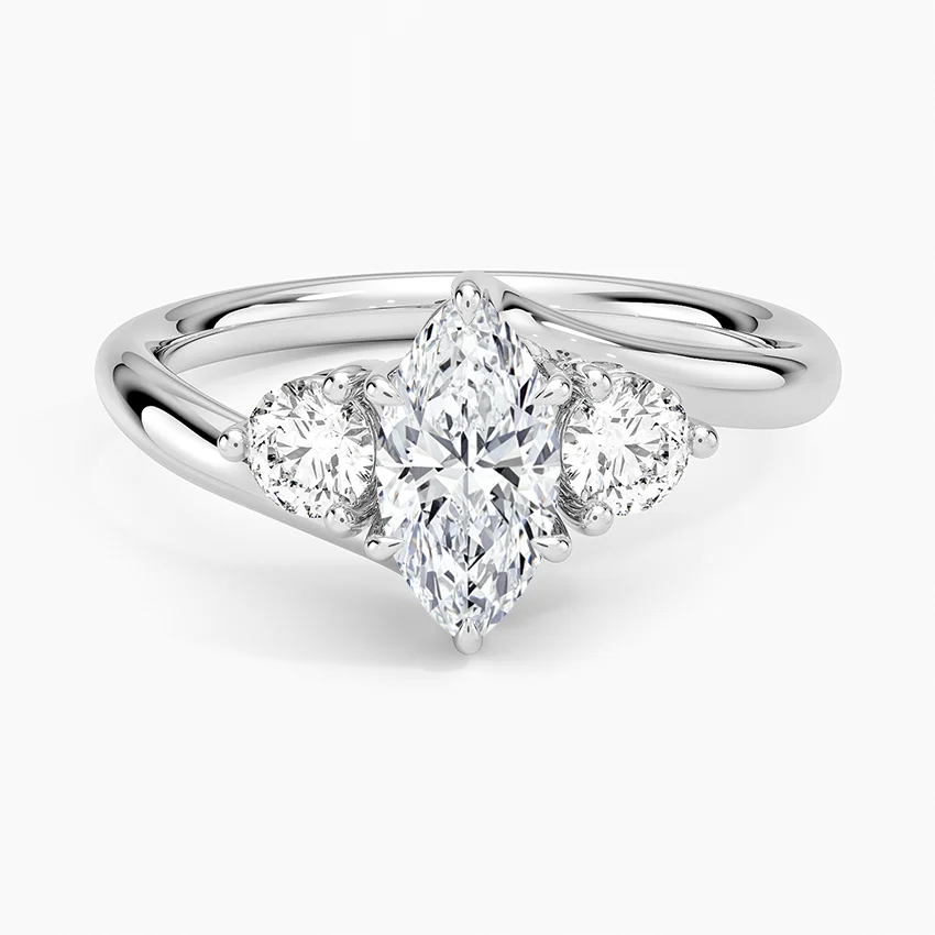 Portofino Diamond Ring - White Gold - Product Image 01