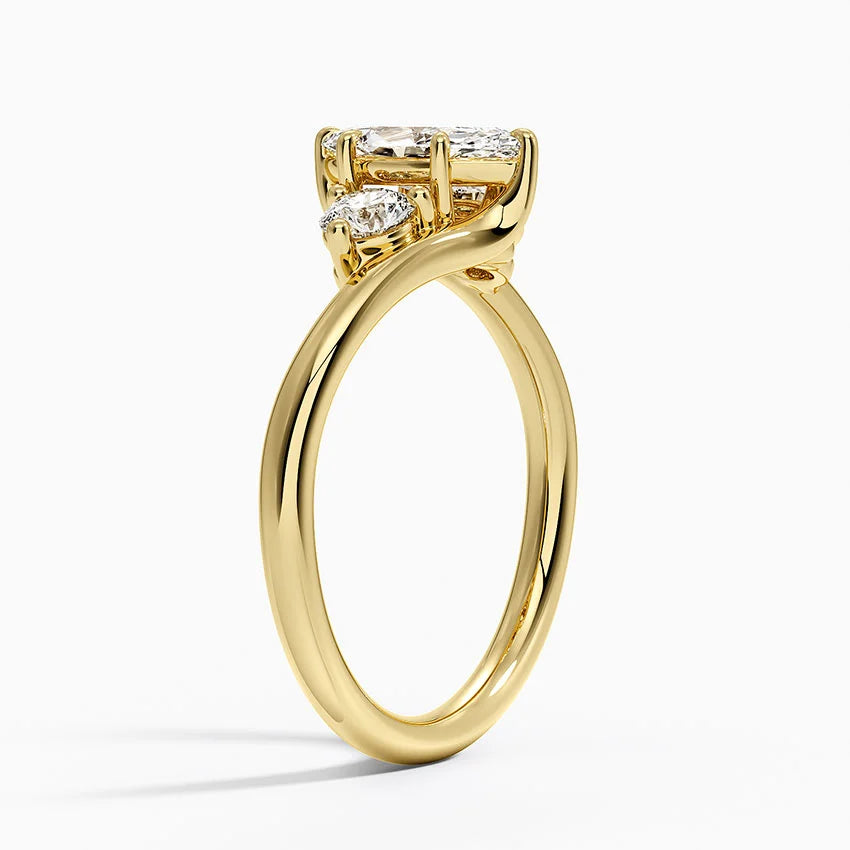 Portofino Diamond Ring - Yellow Gold - Product Image 02