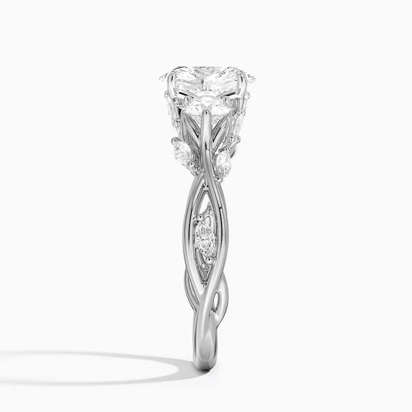 Santorini Diamond Ring - White Gold - Product Image 03