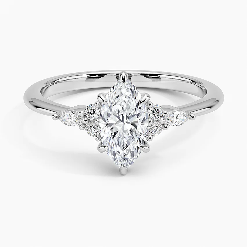 Tahoe Diamond Ring - White Gold - Product Image 01