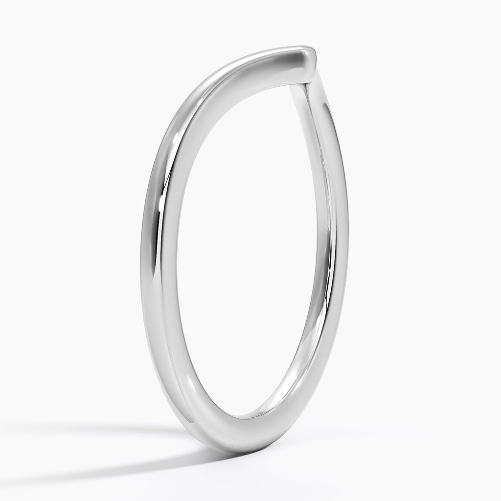 Fine Chevron - White Gold - Side 1
